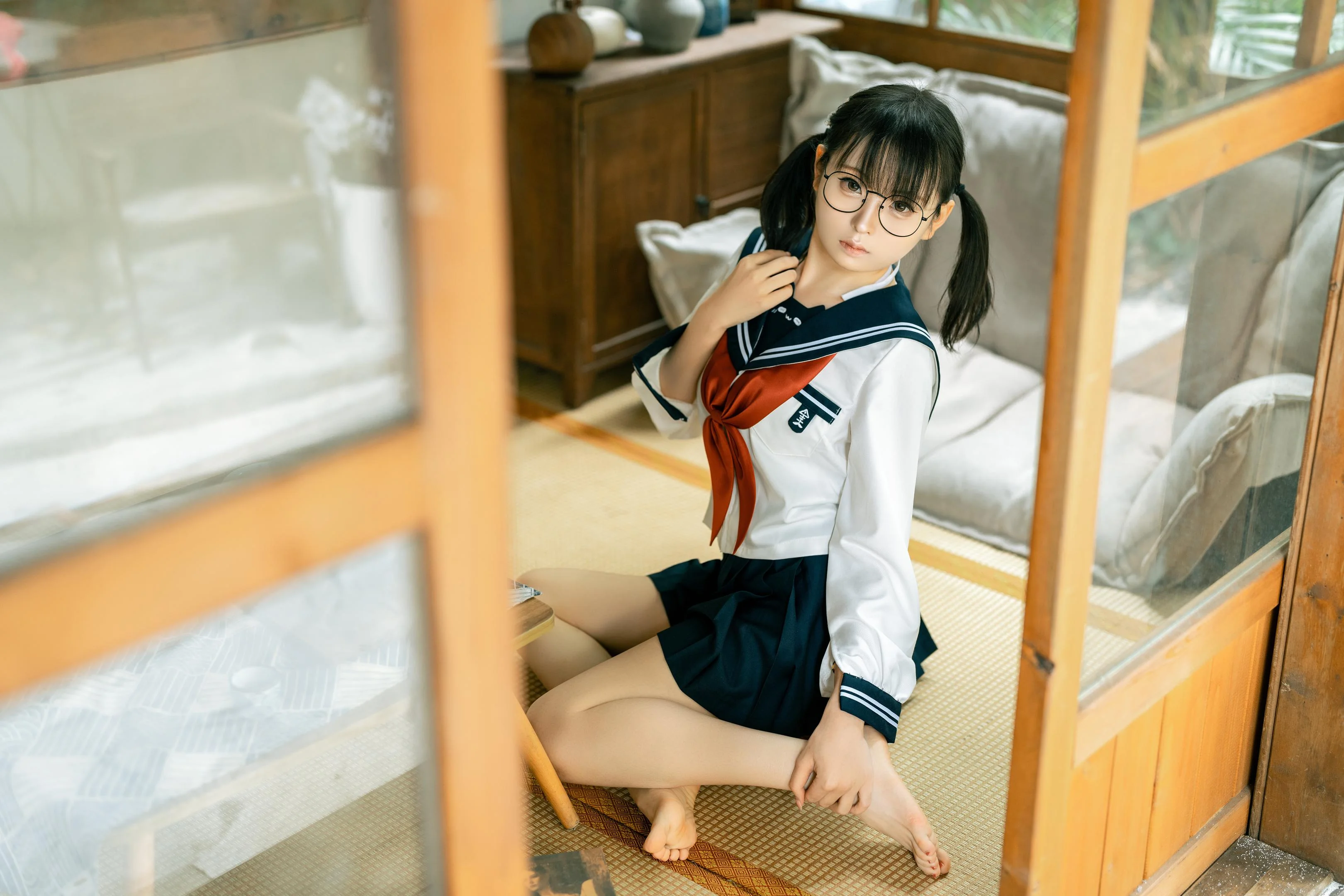 幼水铃衣 - 双马尾 79P1V  第13张-《94零社区》