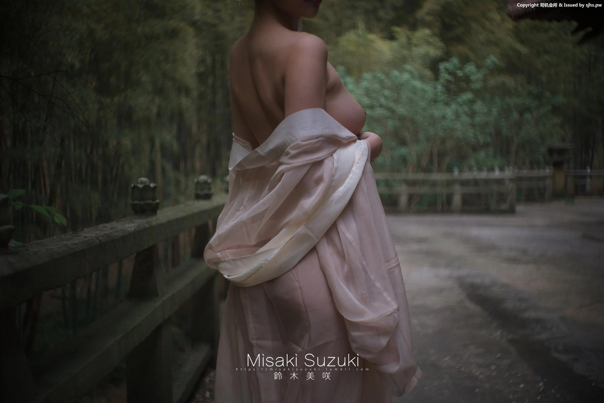 [Misaki Suzuki] 古典庭院中的优雅美人 51P  第37张-《94零社区》