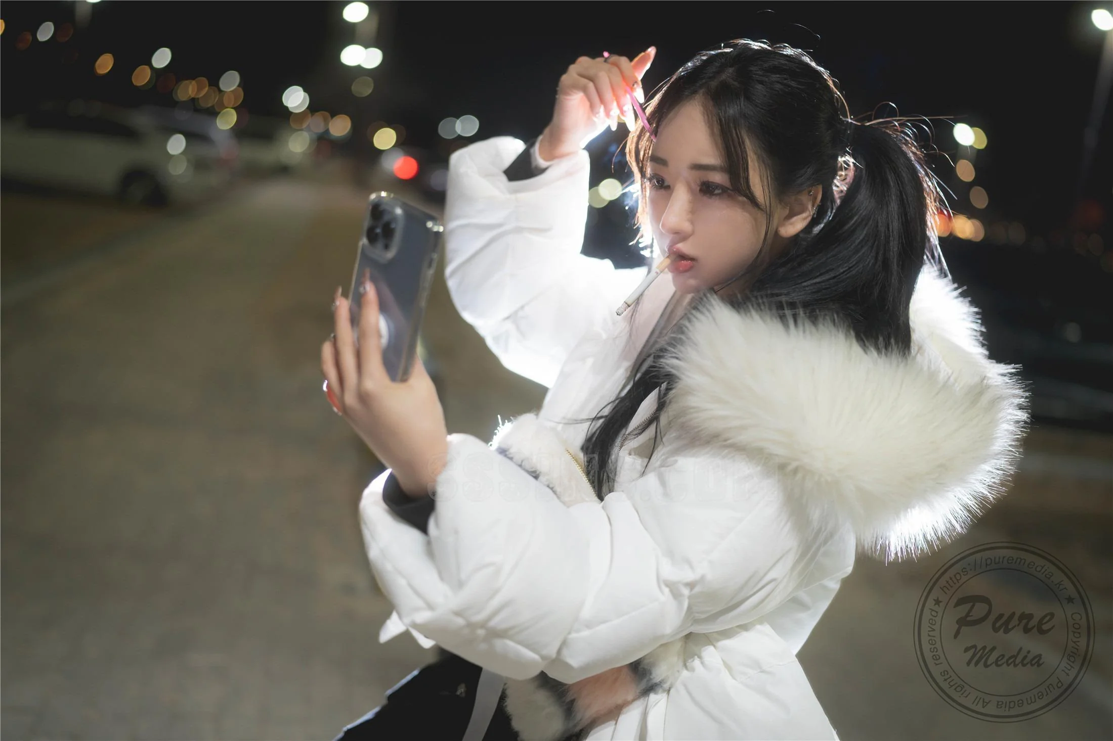 [Pure Media] Vol.228 Jia (지아) - Moonlight Fallen Angel 95P  第8张-《94零社区》