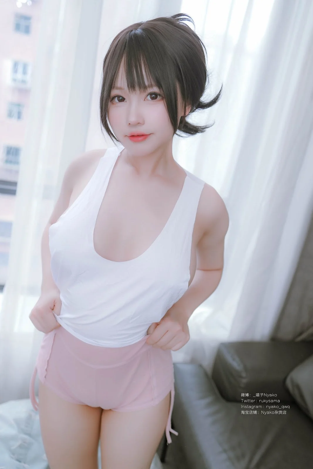 Nyako喵子 隣のやばいお姉さん 背心  第19张-《94零社区》
