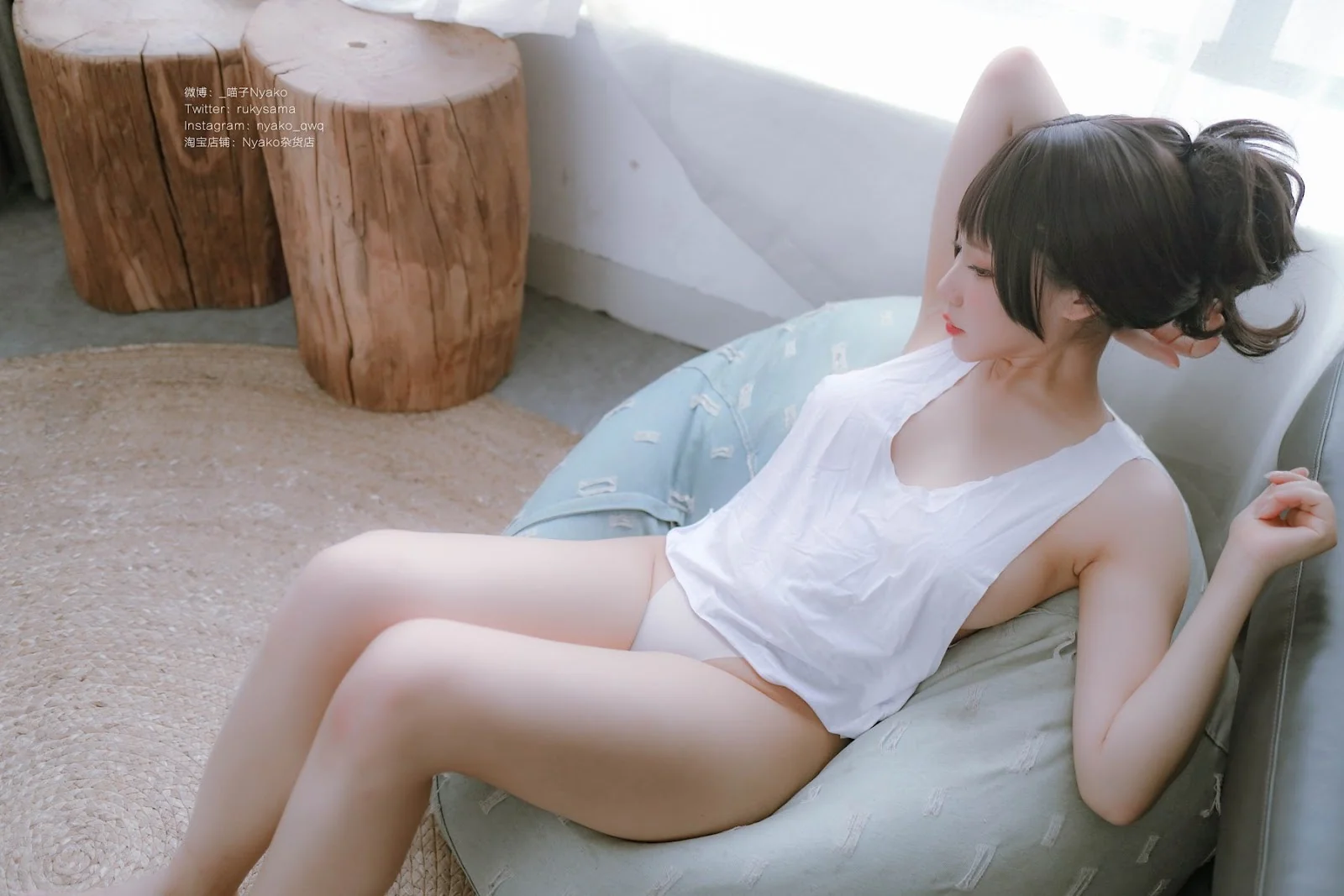 Nyako喵子 隣のやばいお姉さん 背心  第53张-《94零社区》